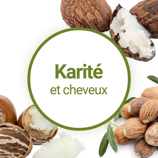 Soin capillaire au karité