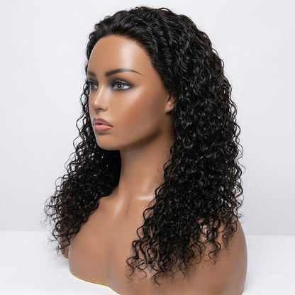 Half wig deep curly 20"